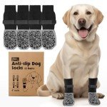 Anti-Slip Dog Socks for Paws (2 Pairs)