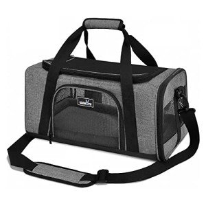 Wakytu Airline-Approved Soft Pet Carrier Bag