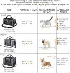 Wakytu Airline-Approved Soft Pet Carrier Bag