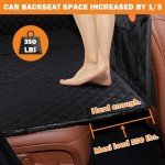 JOEJOY Waterproof Dog Back Seat Extender Cover