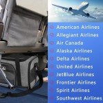 Wakytu Airline-Approved Soft Pet Carrier Bag