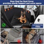 JOEJOY Waterproof Dog Back Seat Extender Cover
