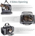 Wakytu Airline-Approved Soft Pet Carrier Bag