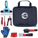 8-Piece Pet Grooming Kit for Dogs and Cats