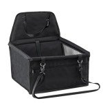 Foldable Dog Car Seat with Safety Belt