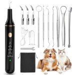 Dog Tooth Cleaning Kit with LED Light - 12 Pack