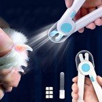 LED Dog and Cat Nail Clippers with Safety Guide