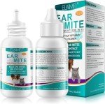 Ear Mite Treatment Drops for Dogs and Cats