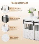 Stylish Wooden Dog Crate and End Table