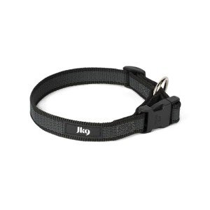Julius-K9 Black and Gray Dog Collar 20mm