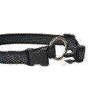 Julius-K9 Black and Gray Dog Collar 20mm