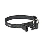 Julius-K9 Black and Gray Dog Collar 20mm
