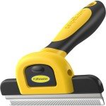 DakPets Pet Deshedding Tool for Dogs & Cats