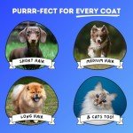 DakPets Pet Deshedding Tool for Dogs & Cats