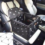 Waterproof Dog Car Seat Booster with Harness