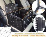 Waterproof Dog Car Seat Booster with Harness