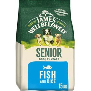 James Wellbeloved Senior Dog Food with Fish & Rice