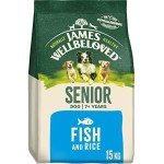 James Wellbeloved Senior Dog Food with Fish & Rice