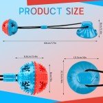 BUYGOO Interactive Dog Tug and Chew Toy