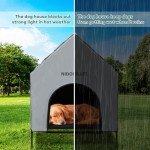 Large Weatherproof Dog House for Indoor/Outdoor Use