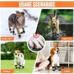 Waterproof Dog Boots for Injured Paws - 2pcs