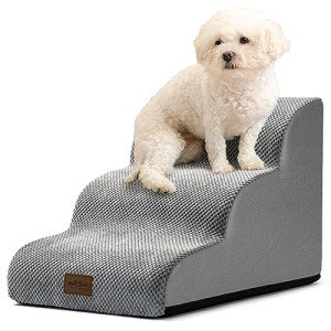 Cozy Kiss Small Dog Stairs with Leakproof Cover