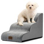 Cozy Kiss Small Dog Stairs with Leakproof Cover