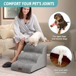 Cozy Kiss Small Dog Stairs with Leakproof Cover
