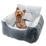 Pet Booster Seat for Small Dogs - Gray