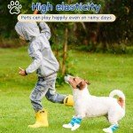 24 Pcs Disposable Dog Shoes and Paw Protectors