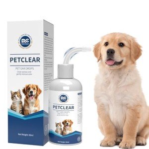 Petclear Ear Cleaner for Dogs & Cats, 60ml