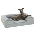 Medium Orthopedic Dog Bed with Washable Zipper Cover