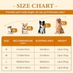 Medium Orthopedic Dog Bed with Washable Zipper Cover