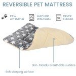 Cozy Machine Washable Dog Bed - Grey 84x57x3.5CM