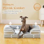 Medium Orthopedic Dog Bed with Washable Zipper Cover