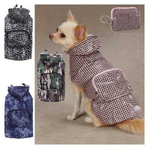 Gray Rainy Day Dog Jacket - Small Size