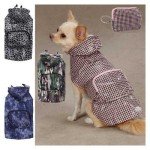 Gray Rainy Day Dog Jacket - Small Size