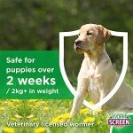 WORM SCREEN Dog Worming Tablets for Puppies