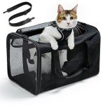 Soft-Sided Pet Carrier for Small Dogs and Cats