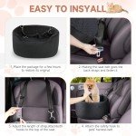 Dog Booster Seat with Safety Leash and Foam