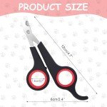 Desenda Dog Nail Clipper with Non-Slip Handles