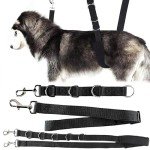 Adjustable Dog Grooming Harness Strap - 3 Pack