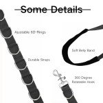 Adjustable Dog Grooming Harness Strap - 3 Pack