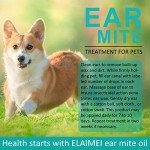 Dog Ear Mite Treatment Drops for Itchy Ears