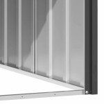 Durable Anthracite Dog House with Protective Roof