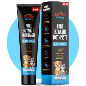 Vet-Approved Enzymatic Dog & Cat Toothpaste