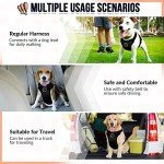 SlowTon Adjustable Dog Car Vest Harness