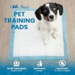 Cool Paws Ultra-Thick Leakproof Puppy Pads 50 Pack