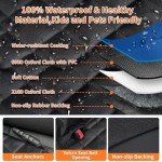 Waterproof Dog Car Seat Cover with Mesh Window