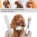 Dog Grooming Scissors Set with Storage Bag